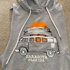 Sarasota Florida gray tank top
